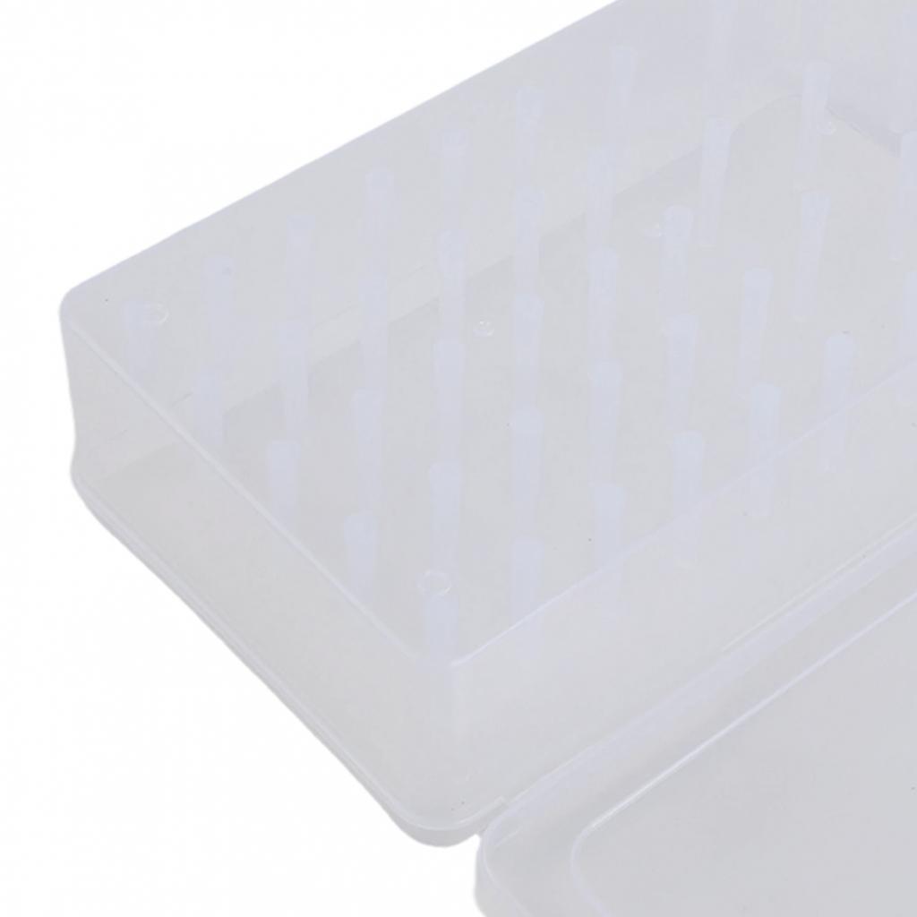 Clear Plastic Spool Art Compartment Convenient Bobbin