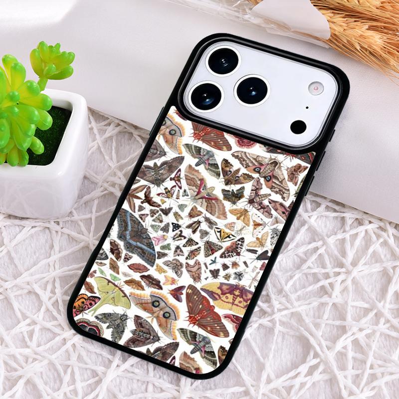 Beautiful Butterfly Phone Case for iPhone 17 Air 16 15 11 12 14 13 Pro Max Shockproof Cover