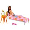barbie Bed and Nightstand Set and Accessory 3 and GRG86 [Dress-Up Doll] [Doll Set] [Ages Up]