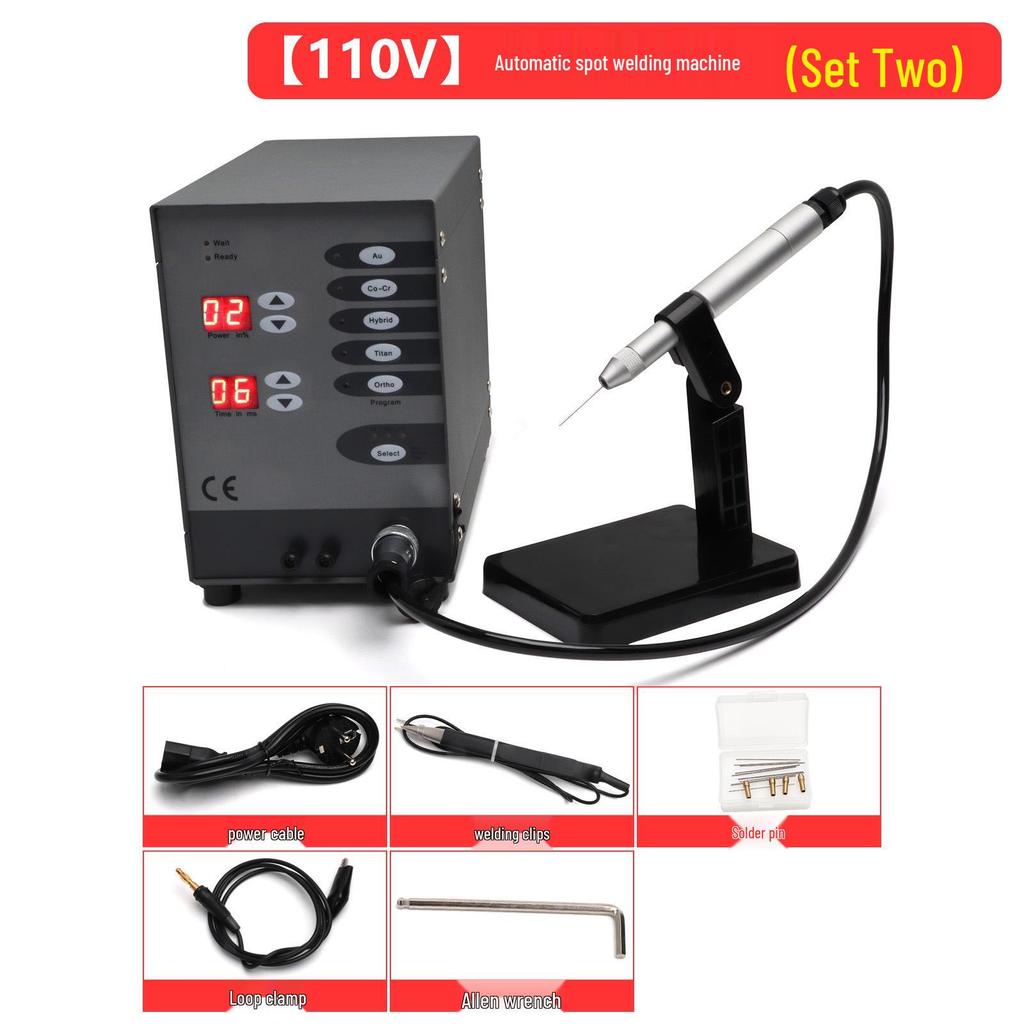 2025 High-Power Spot Welder for Dental, Orthodontic, CNC, Argon Arc, Gold, Silver, Jewelry, Necklace Welding