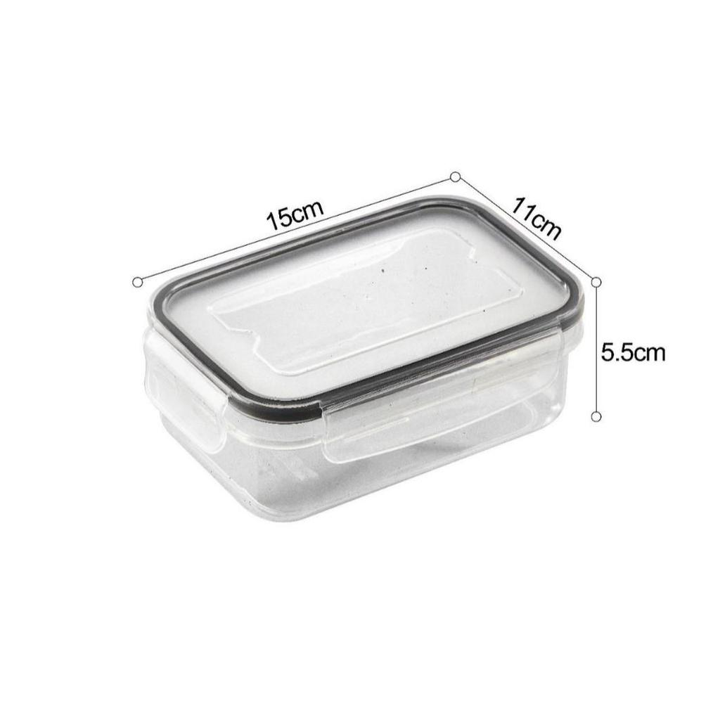 Kitchen Refrigerator Transparent PP Plastic Food Storage and Preservation Box