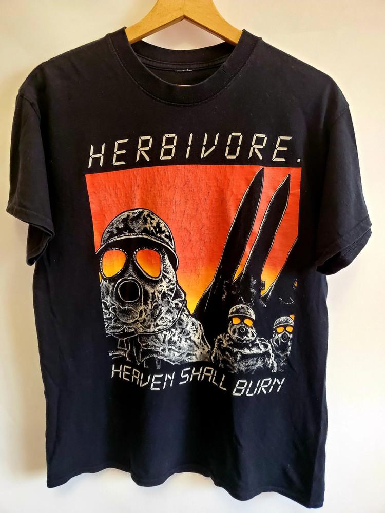 Vintage Heaven Shall Burn Tour Concert T-Shirt Short Sleeve S to 5XL IM0314 Unisex T-Shirt XXXL