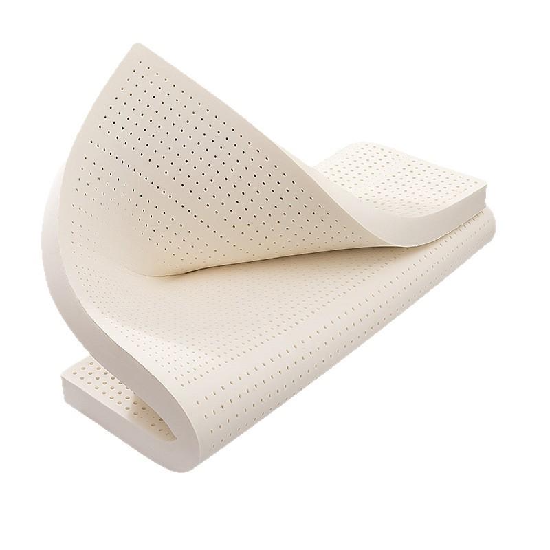 Pure Natural Latex Massage Mattress - All-Season, One-Piece Rubber Design for Home or Dorm