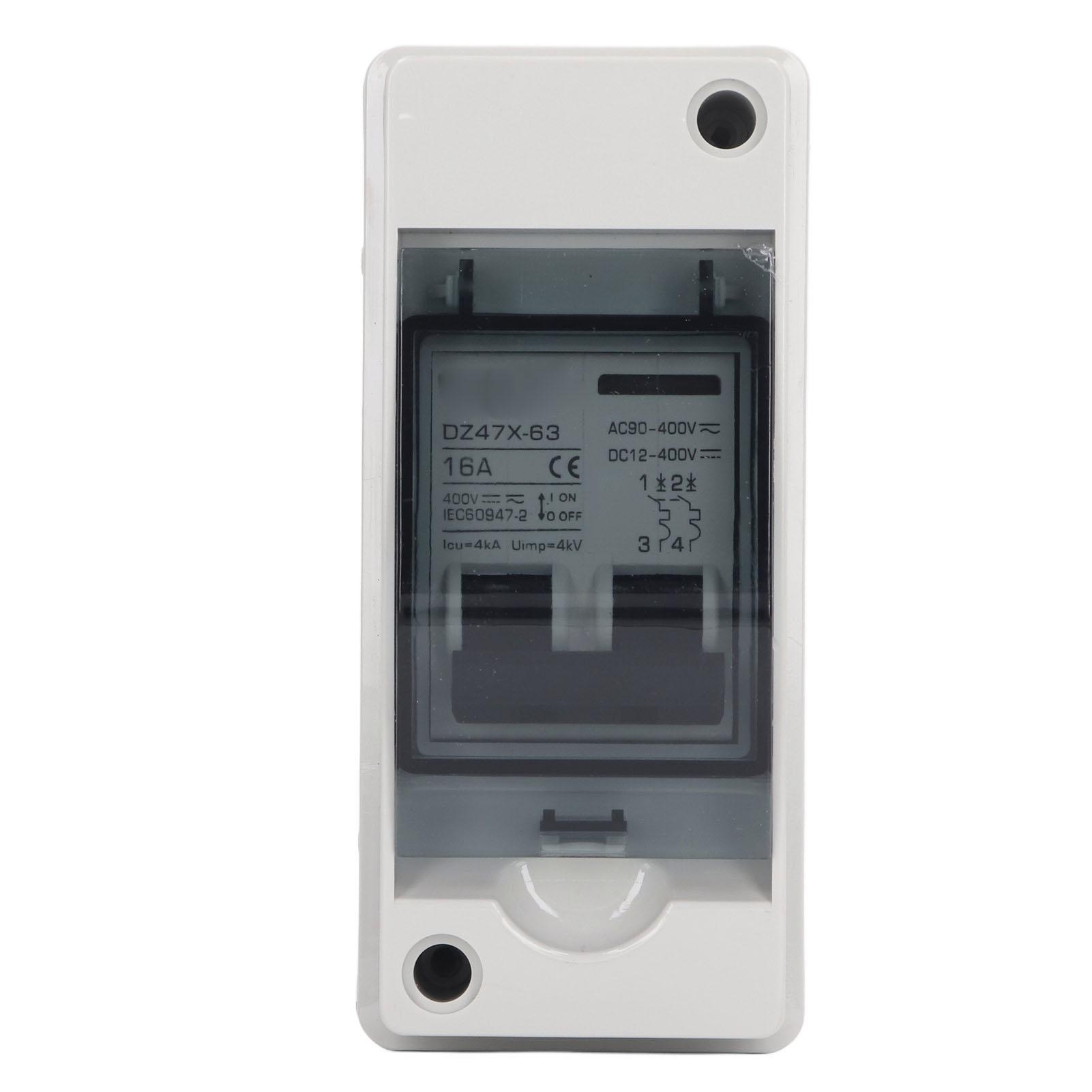 

Автоматичний вимикач 2P 16A Водонепроникний IP65 Сонячний роз єднувач PV з розподільною коробкою DC 12400 В