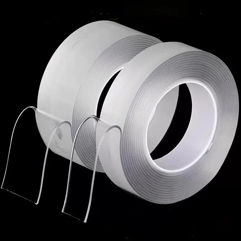 

5M Сверхпрочная Двусторонняя Клейкая Монстр-Лента Бытовая Техника Водонепроницаемые Наклейки на Стену Обустройство Дома Устойчивые Ленты 1m&2mm,2pcs