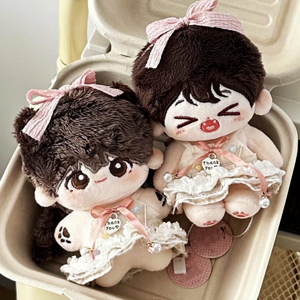 Strap Dress 10cm Cotton Doll Clothes Suit Doll Dress Up Set Doll Clothes Outfit  Doll Accessories
