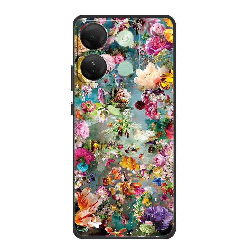 For Infinix Smart 7 HD Christmas Soft Case Silicone TPU Back Cover Phone Cases For Infinix Smart7 Plus X6516 Xmas New Etui Shell