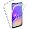 Clear 360 Full Body Double Case pro Samsung Galaxy A05S A15 A25 A35 A55 A04S A54 A53 S23 S24 Redmi Note 13 iPhone 15 14 13 12 Pro Max měkký TPU kryt