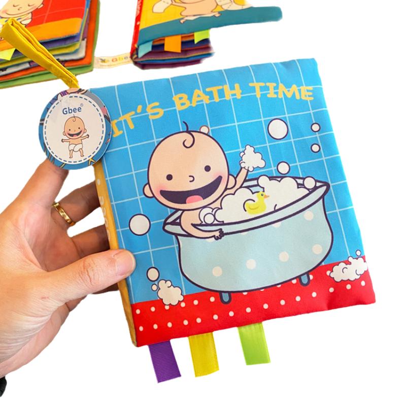 Books Soft Cloth Infant Toys Cognitive Early Educational Supplies Development