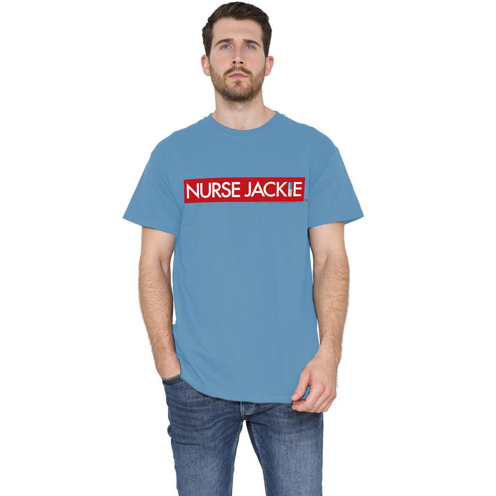 Nurse Jackie Herren Logo T-Shirt