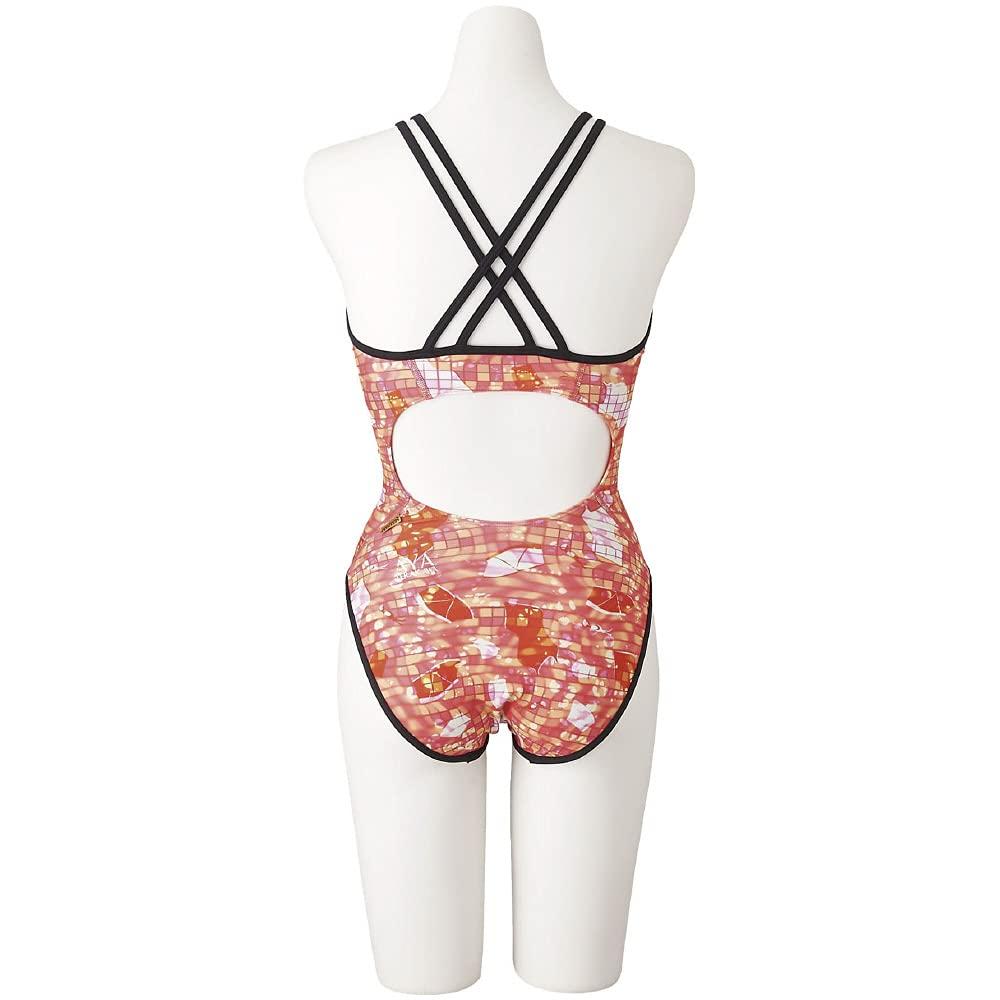 MIZUNO Medium Size Size 62 for Fitness and Gym Use Women's Exersuit, Cut, L, Red, (N2MA1776),