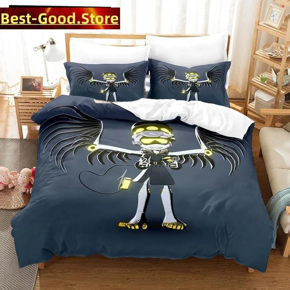 Fashion 3D Anime Murder Drones Bedding Set Printed Bed Set With Pillowcase Bed Duvet Cover Single Double Queen Super King Size