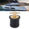 Brass T Handle Drain Plug with Rubber Sl Rust Resistance Marine Boat Accessories