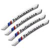 Aluminum Car Wheel Hub Badge Tire Rim Stickers Decoration Accessories For BMW Performance F30 F10 E90 F20 E46 E60 E70 E39 E36