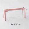 Transparent Pencil Case Large Capacity Simple Pen Bag Cosmetic Bag School Study Stationery Office Supplies