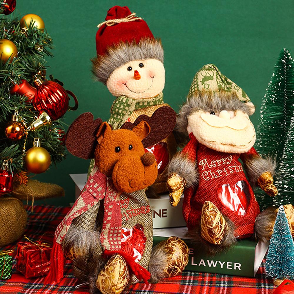 Christmas Gift Bags Zipper Design, Christmas Gift Doll Bags, Christmas Gift Doll Bags Bulk, Christmas Eve Apple Packaging Bag Candy Gift Bag