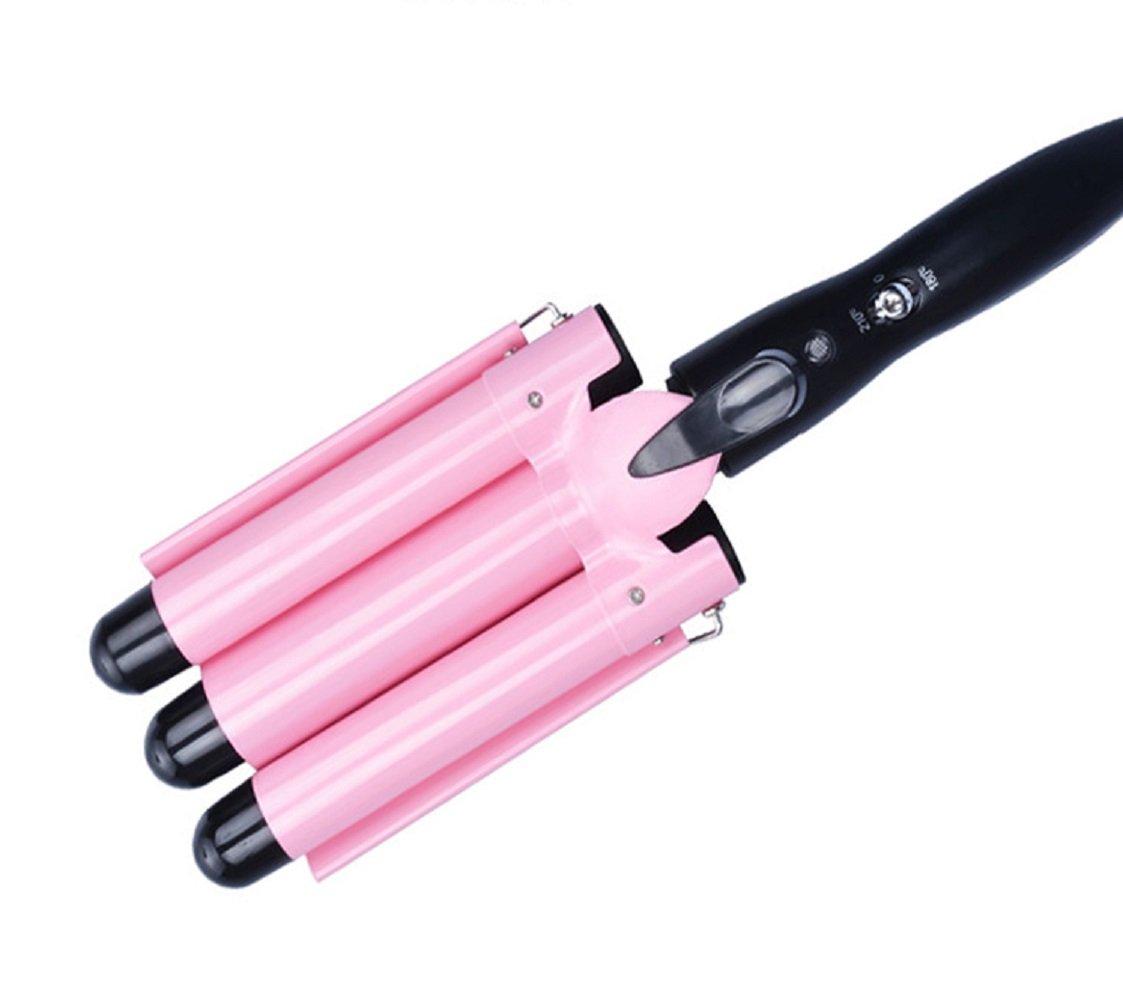 

Baby Center 1st Store Professional Grade Max 210°C Ceramic Coated Triple Barrel Wave Iron (25mm, 2 Levels) розовый