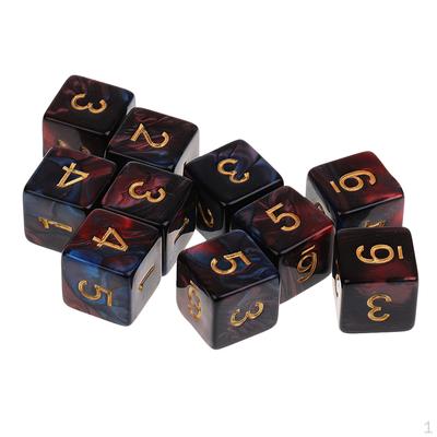 Poliedrico D6 a 6 lati per giochi di ruolo