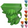 Highland Cow Sponge Holder 3D Printed with Built-In Drain Keeps Sponges Dry Cute Cow Design Fun Practical Kitchen Accessory Gift