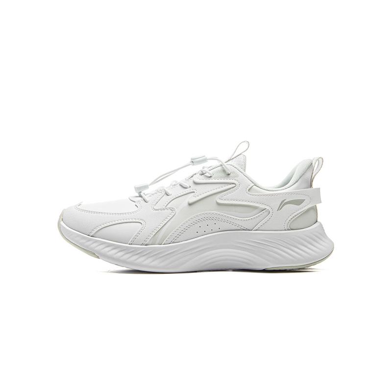 Li Ning Kids Sports Lifestyle Series Synthetic Leather Fashion Simple Non-Slip Wear-Resistant Rebound Low-Top Casual Shoes Men Casual Shoes YKCV006-11