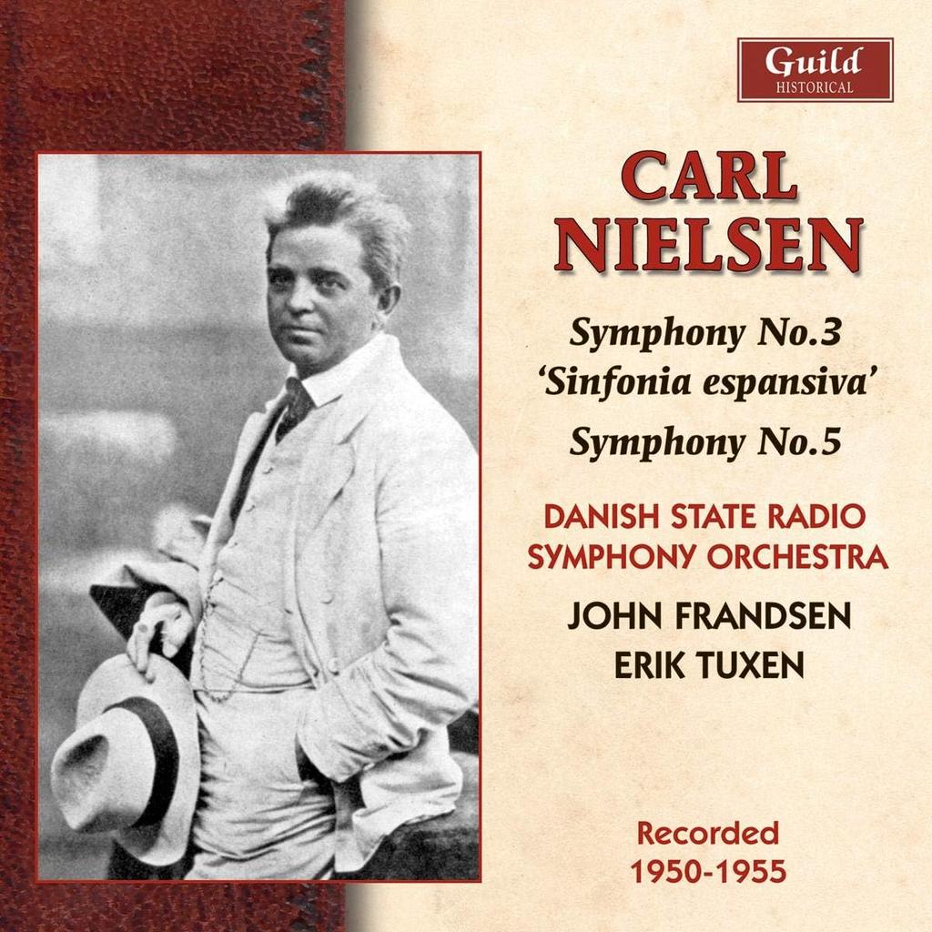 CD NIELSEN, DANISH STATE RADIO SYM; FR - Symponies No 3 Op 27 No 5 Op 50  GHCD2340 Japan ObiClassical Used