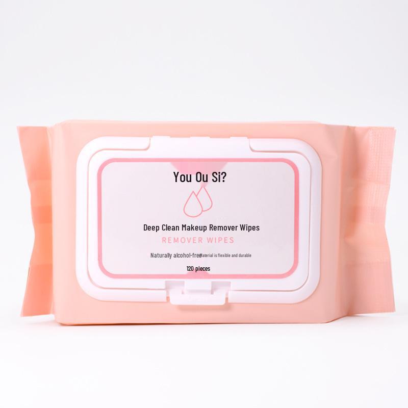 Gentle No-Rinse Makeup Remover Wipes - Moisturizing, Disposable Cleansing Sheets for Full Face Makeup Removal