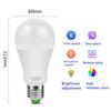 Wireless Bluetooth 4.0 Smart Bulb Tuya APP Control Dimmable 9W E27 RGB+CW+WW LED Color Change Lamp Compatible IOS/Android