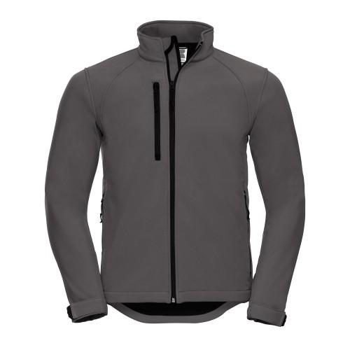 

Russell Mens Soft Shell Jacket 4XL французька синього кольору
