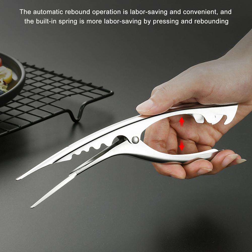 Edelstahl Garnelen Schäler Garnelen Garnelen Deveiner Angeln Messer Hummer Shell Remover Peel Gerät Küche Meeresfrüchte Werkzeuge