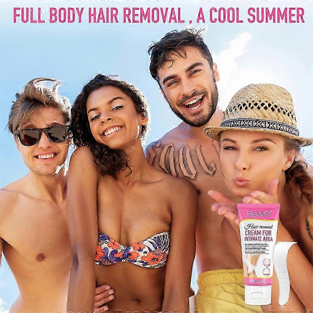 Crème dépilatoire intime Crème dépilatoire pour poils pubiens pour zones intimes