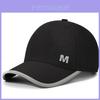 Stylish Adjustable Summer Baseball Cap With Breathable Eyelets For Sun Protection And Wind Resistance