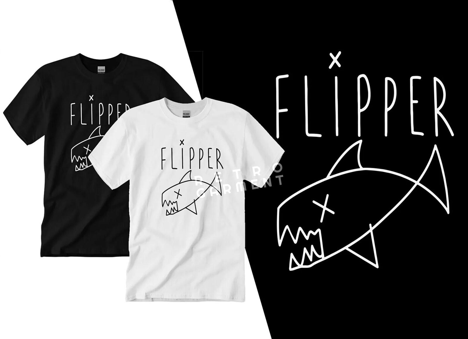 Kurt Cobain T-shirt Flipper As Worn By Nirvana Retro T-shirt Unisex Adult New M