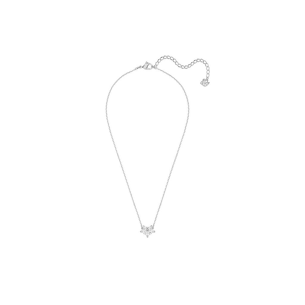 Swarovski Edelweiß Anhänger Halskette Damen Halsketten Silber 5368250