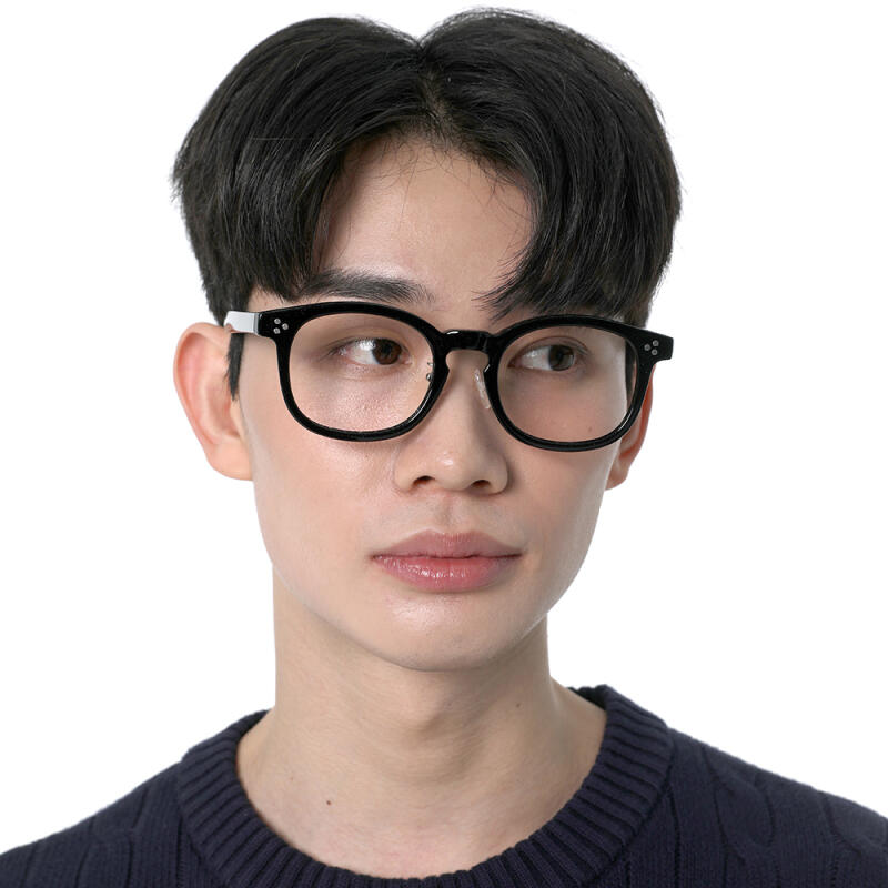 SBKA Солнечные очки с роговой оправой-C01 (Блокировка синего света)