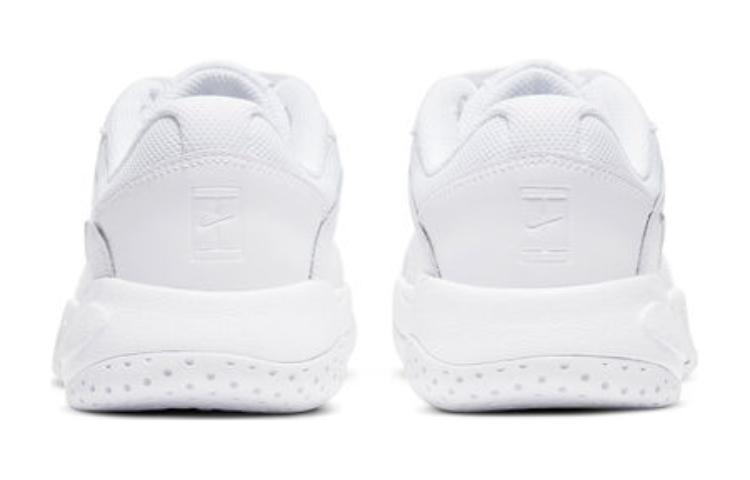 Nike Court Lite 2 Abrasion Resistant Low Top Kids' Training Shoes White Unisex CD0440-105