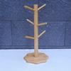 Sturdy Bamboos Cup Holder Drying Rack For Kitchen Bathroom Countertop Organize Cups Utensils Keys Jewelry