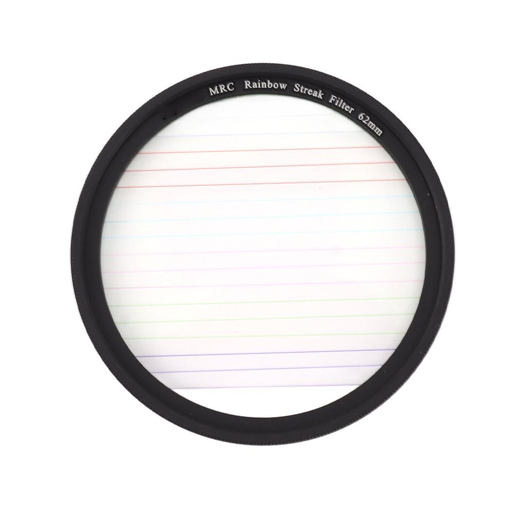Colorful Streak Star Filter Micro SLR Camera Dot to Line Filters Special Effects Camera Filters for Night Scenes