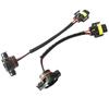 2 Pieces H11 (or H8/880/881) to H16 (or 5202/ PSX24W) Wiring Pigtail Conversion Harness Connector Wire Adapter Socket Plug Cable