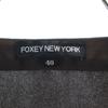 FOXEY NEW YORK made in Japan Long sleeve V neck cardigan 40 Brown Women Used