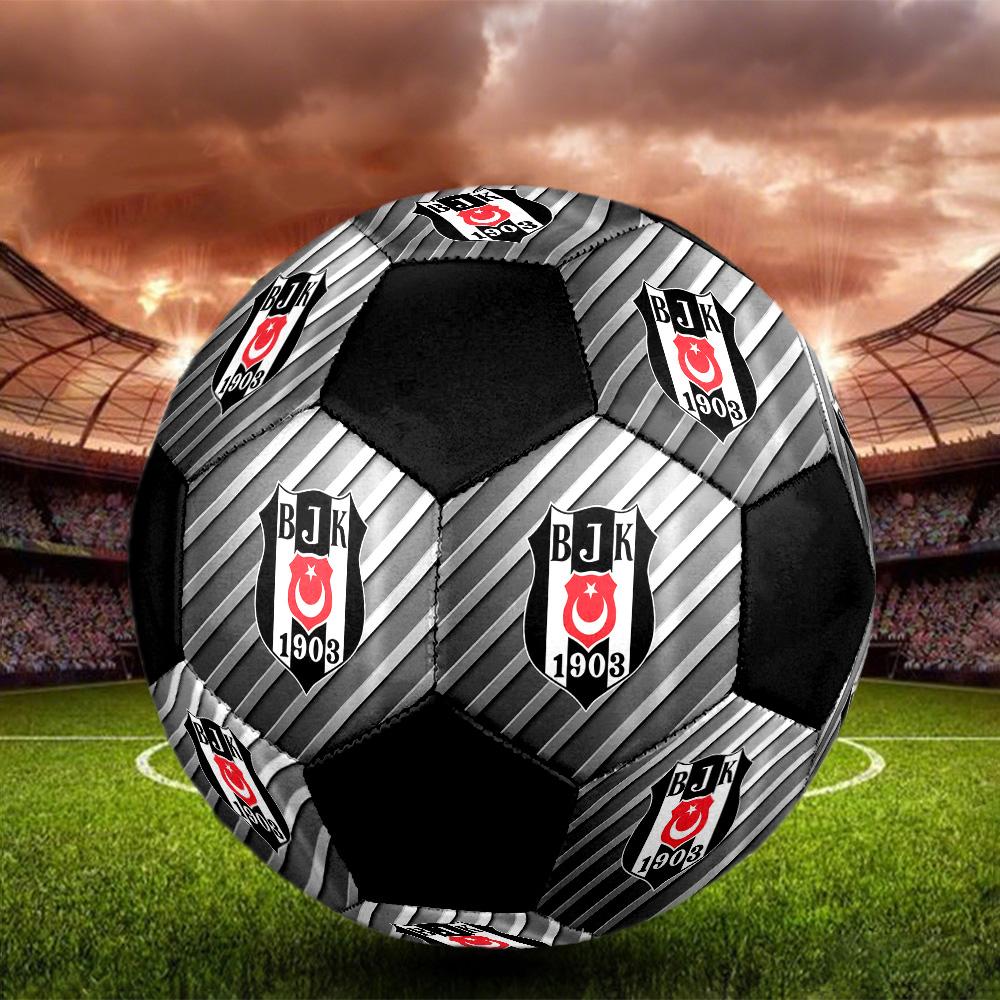Beşiktaş J.K Fußball Bunt Alle Altersgruppen Maschinengenäht PVC Wettkampfbereit Langlebig Hoher Rückprall.GRÖSSE5