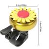 Multi-color Kids Bicycle Bell Daisy Flower Horns Bike Children Cycling Ring Alarm For Safety Cycling Handlebars Bike Accessory