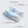 Support Pillow Contoured Memory Foam Cores Washable Comfortable Cover All Night Comfortable