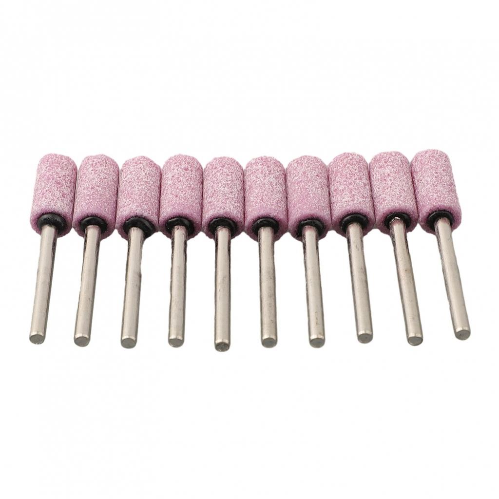 Mounted Stone Flat Head Cylindrical For Rotary Orange