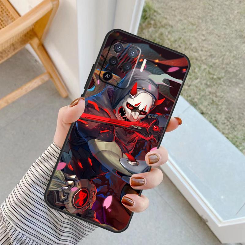 

Japan Samurai Ninja Case For Oppo A5 Pro A15 A17 A57 A77 A18 A38 A58 A78 A98 A94 A74 A54 A40 A60 A80 A16 A76 A96 OPPO A94 5G