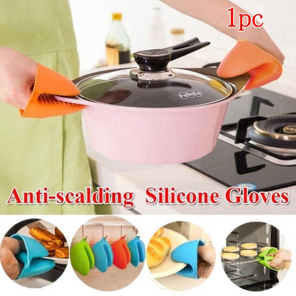 Kitchen Silica Microwave Oven Insulation Gloves Silicone Oven Insulated Gloves
