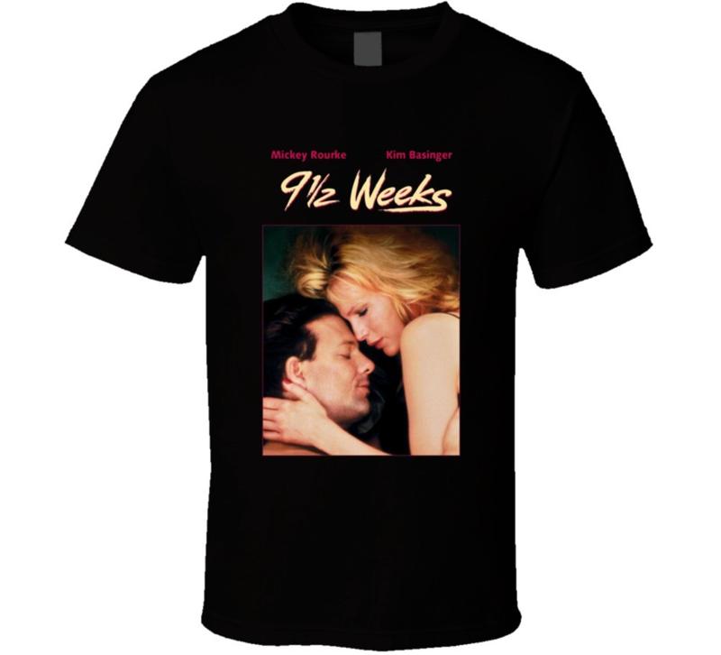 9 1/2 Weeks Rourke Bassinger Retro Sex Movie Unisex T-Shirt L