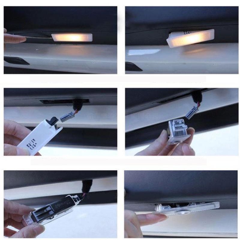 Led Laser 2pcs Car Door Ghost Shadow Welcome Projector Lights Car Styling