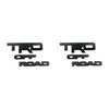 For 2010 To 2024 4RUNNER SR5 Premium Matte Blackout Emblem Overlay Kit 5 Pcs