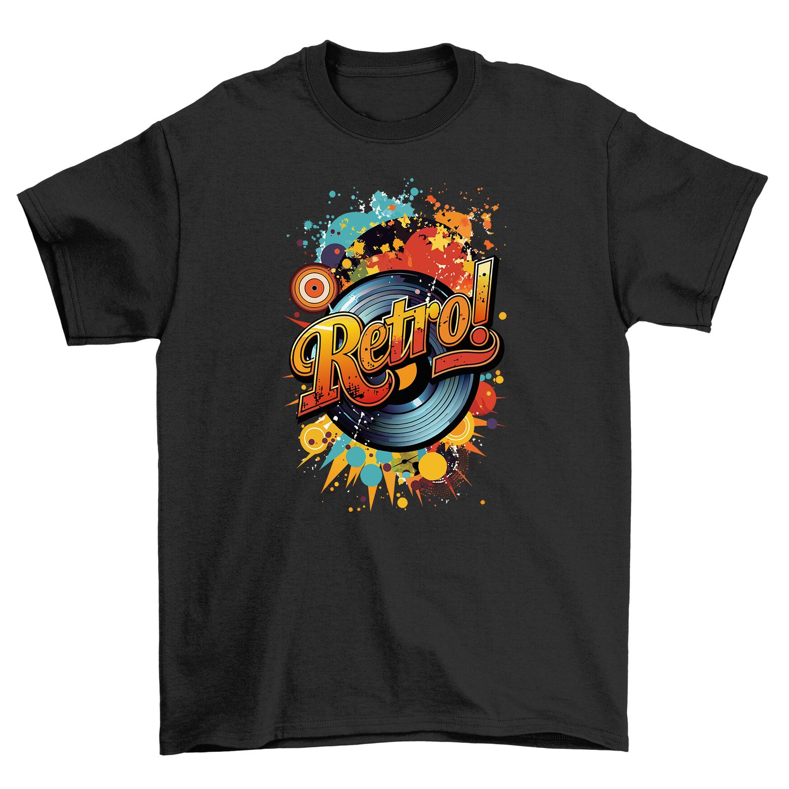 

Retro_75 Blast from the Past Tee - Vintage Feel! Funny T-Shirt Mens Womens Tees Top, Unisex Printed XL
