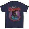 Jimi Hendrix Swirly Text Band TShirt Cotton Graphic Tee Unisex Women Summer Streetwear